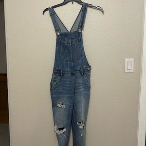 Blue over all only worn once